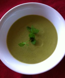 Pea & Mint Soup