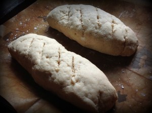 after proving, with scored tops