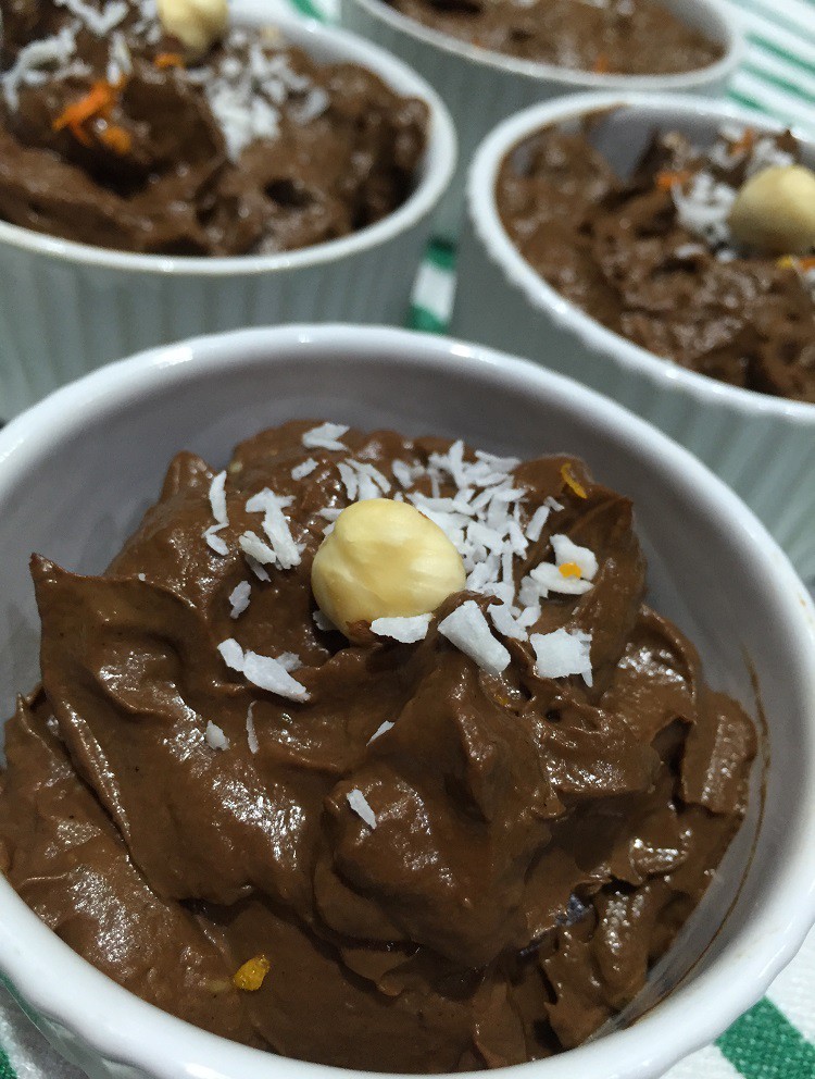 Les' tweaked avocado mousse